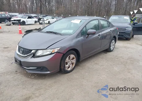 2015 Honda Civic Lx from USA, damaged, VIN 19XFB2F55FE271753